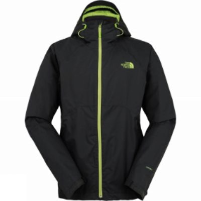The North Face Mens Sequence Jacket Asphalt Grey/Macaw Green The North Face Mens Sequence Jacket Asphalt Grey/Macaw Green